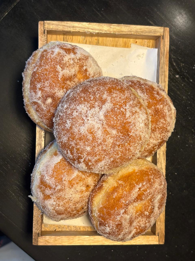 Berliner with Vanilla Custard